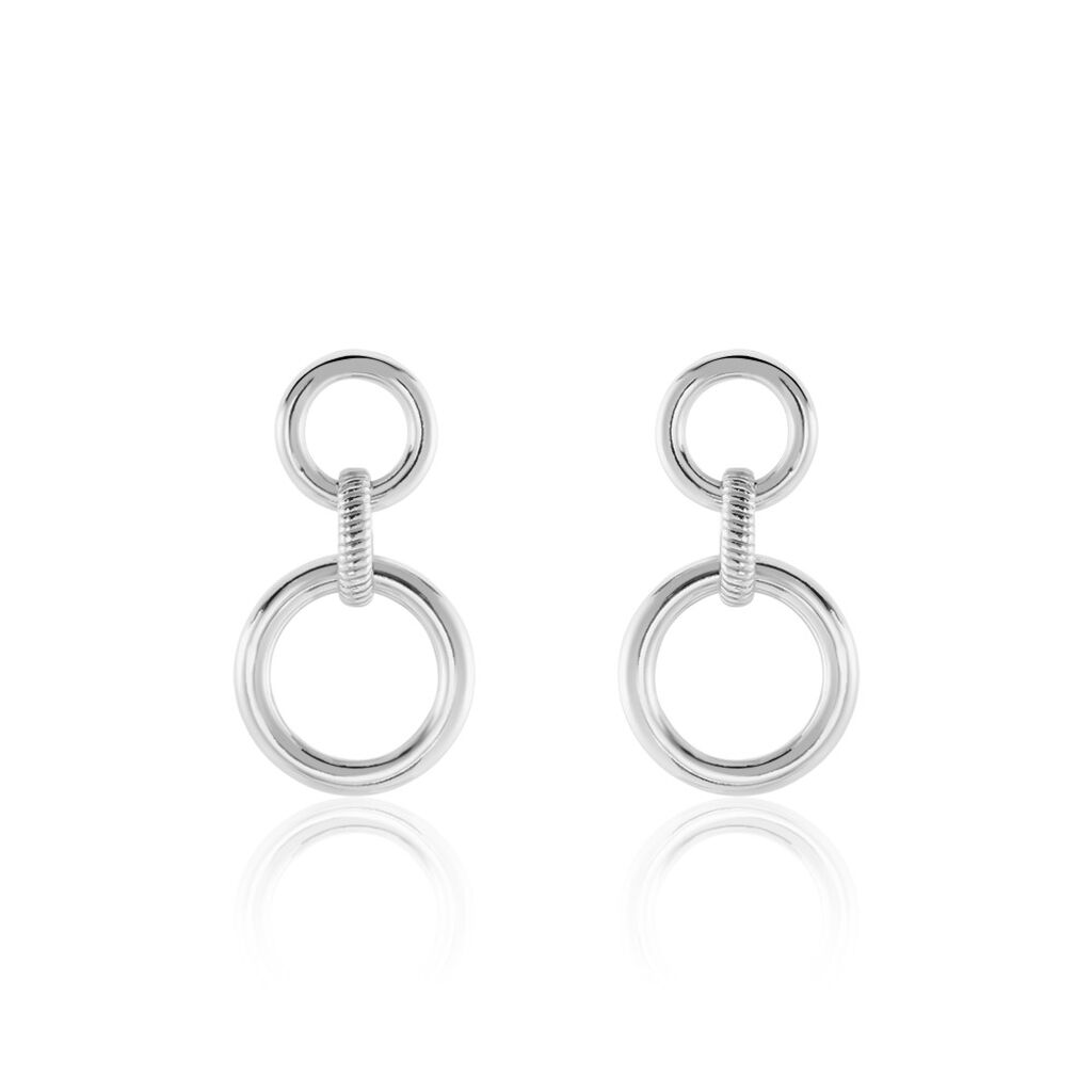 Boucles D'oreilles Pendantes Argent Gasparin - Boucles d'oreilles fantaisie Femme | Histoire d’Or
