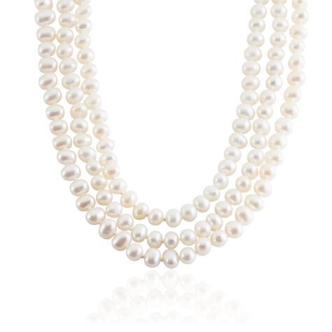 Collier Or Jaune Lauridas Perle De Culture - Colliers Femme | Histoire d’Or