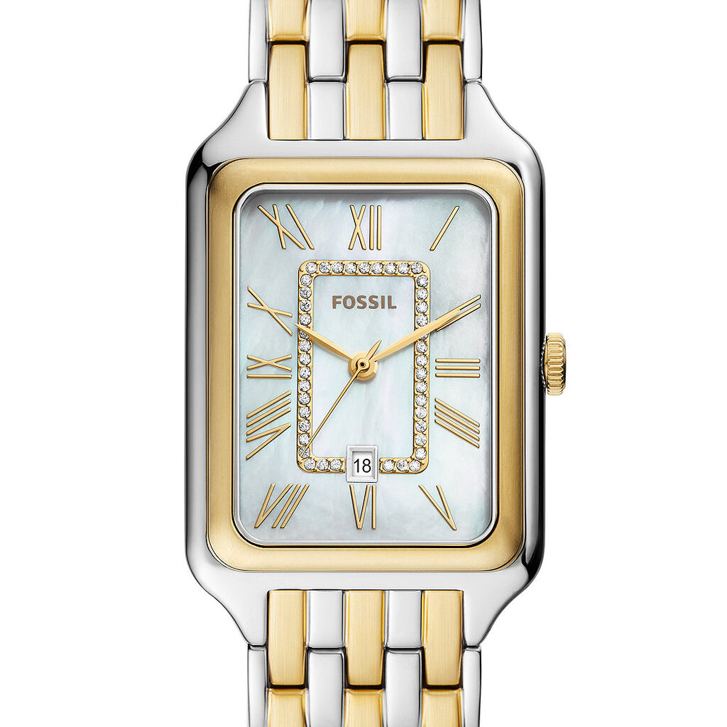 Montre Fossil Raquel Blanc - Montres Femme | Histoire d&rsquo;Or