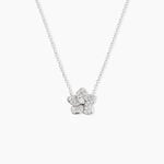 Collier Sephine Argent Blanc Oxyde De Zirconium - Colliers fantaisie Femme | Histoire d&rsquo;Or
