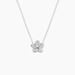 Collier Sephine Argent Blanc Oxyde De Zirconium - Colliers fantaisie Femme | Histoire d&rsquo;Or