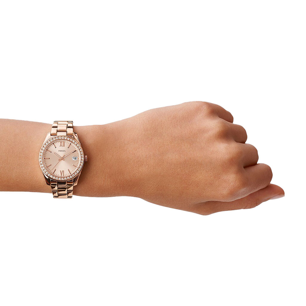 Montre Fossil Scarlette Rose - Montres Femme | Histoire d’Or