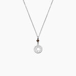 Collier Maud Argent Blanc Pierre De Synthese - Colliers fantaisie Femme | Histoire d&rsquo;Or