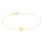 Bracelet Dao Or Jaune Oxyde De Zirconium - Bracelets Femme | Histoire d&rsquo;Or