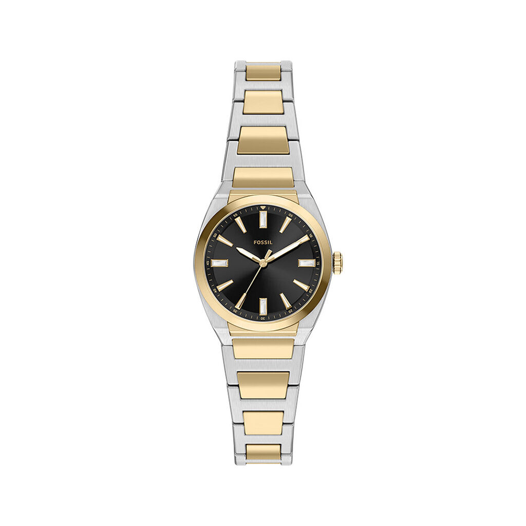 Montre Fossil Everett Femme Noir - Montres Femme | Histoire d&rsquo;Or