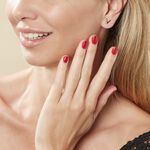 Boucles D'oreilles Puces Celene Or Rose - Clous d'oreilles Femme | Histoire d&rsquo;Or