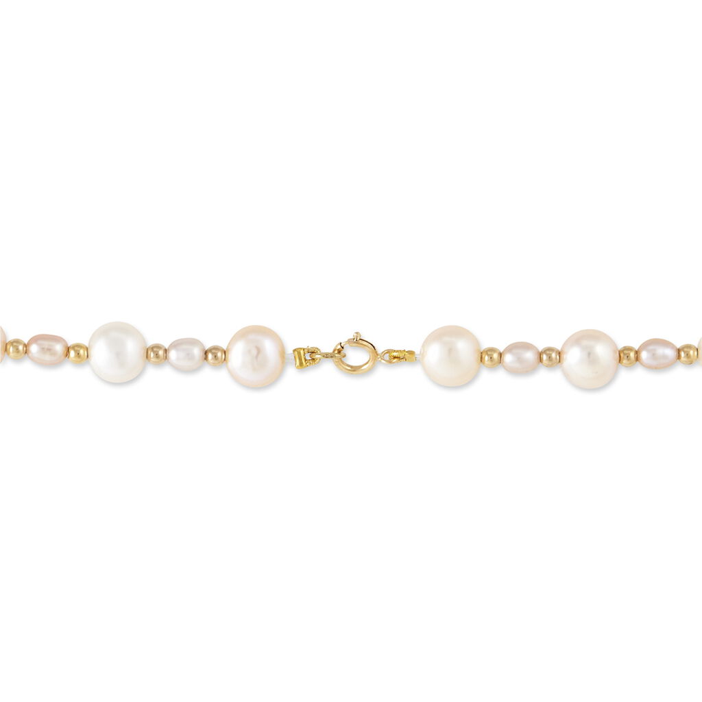 Collier Houne Or Jaune Perle De Culture - Colliers Femme | Histoire d’Or