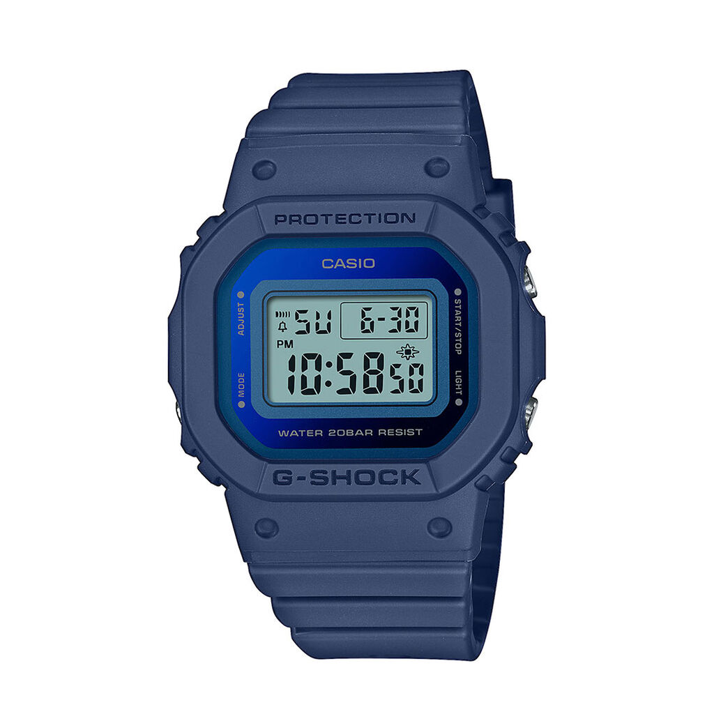 Montre Casio G-shock Women Classic Bleu - Montres Femme | Histoire d’Or