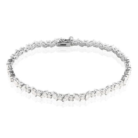 Bracelet Shiny Nights Argent Blanc Oxyde De Zirconium - Bracelets Femme | Histoire d’Or