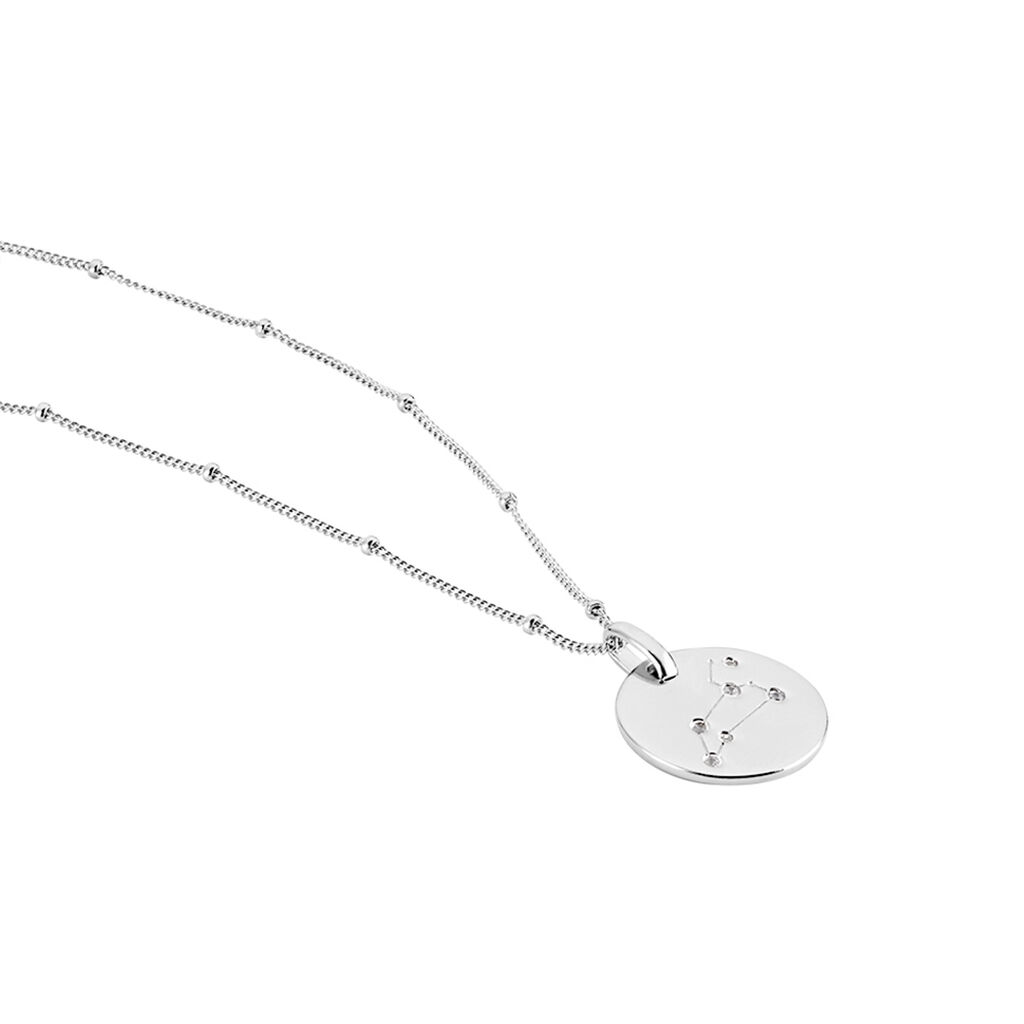 Collier Astr Argent Oxydes De Zirconium - Colliers Zodiaque Femme | Histoire d’Or