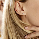 Boucles D'oreilles Puces Elea Or Jaune Oxyde - Clous d'oreilles Femme | Histoire d&rsquo;Or