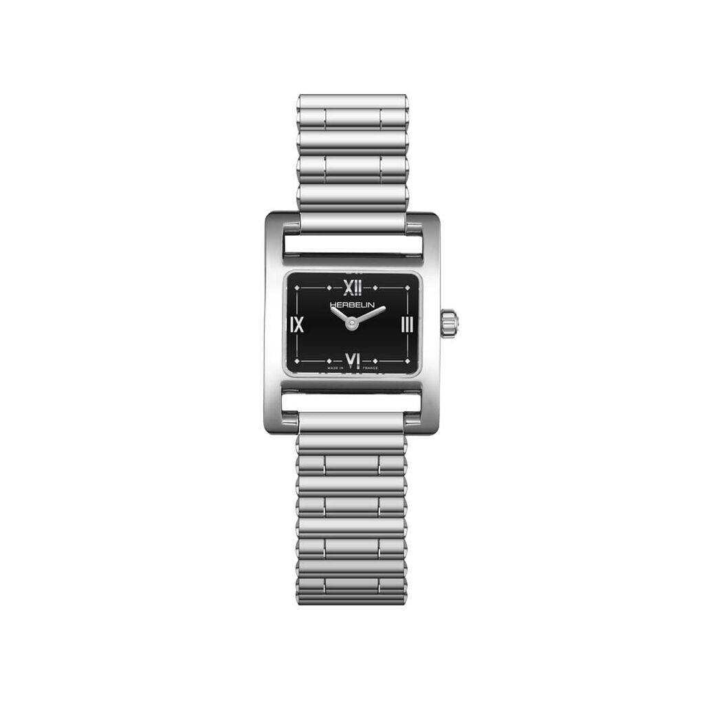 Montre Herbelin V Eme Avenue Noir - Id&eacute;es cadeaux Femme | Histoire d&rsquo;Or