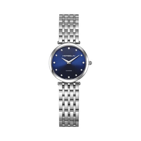 Montre Herbelin Epsilon Bleu - Montres made in France Femme | Histoire d&rsquo;Or