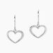 Boucles D'oreilles Pendantes Argent Blanc Oxyde De Zirconium - Boucles d'oreilles fantaisie Femme | Histoire d&rsquo;Or