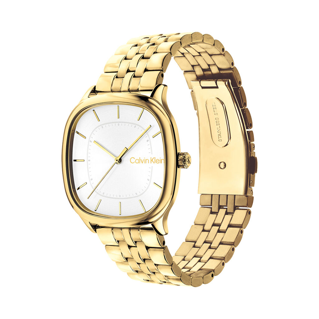 Montre Calvin Klein Shape Blanc - Montres Homme | Histoire d&rsquo;Or