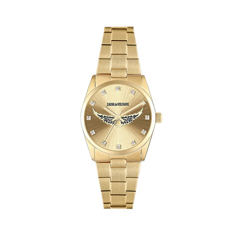 Montre Zadig Et Voltaire Zadig 36 Dor&eacute; - Montres Femme | Histoire d&rsquo;Or