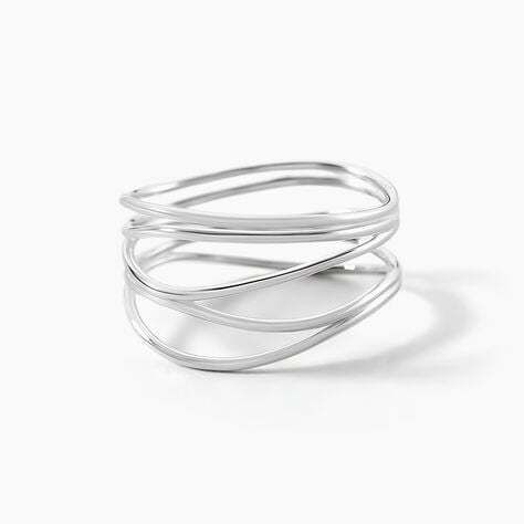 Bague Filigrane Argent Blanc - Bagues fantaisie Femme | Histoire d’Or