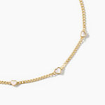 Collier Sweetheart Argent Dor&eacute; A L'Or 750/1000 Nacre - F&ecirc;te des m&egrave;res Femme | Histoire d&rsquo;Or