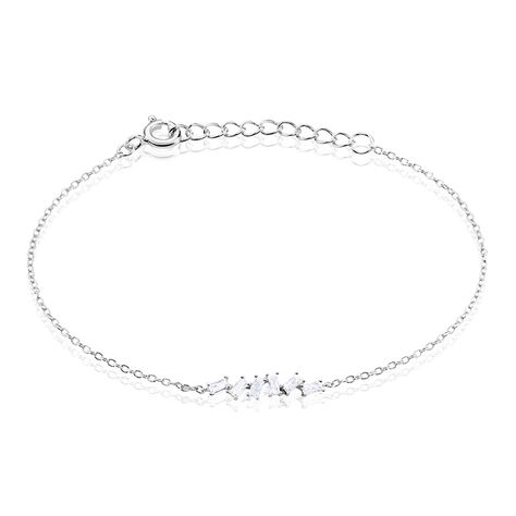Bracelet Adonia Argent Blanc Oxyde De Zirconium - Bracelets Femme | Histoire d&rsquo;Or