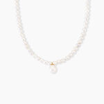 Collier Stella-rose Or Jaune Perle De Culture - Colliers Femme | Histoire d&rsquo;Or