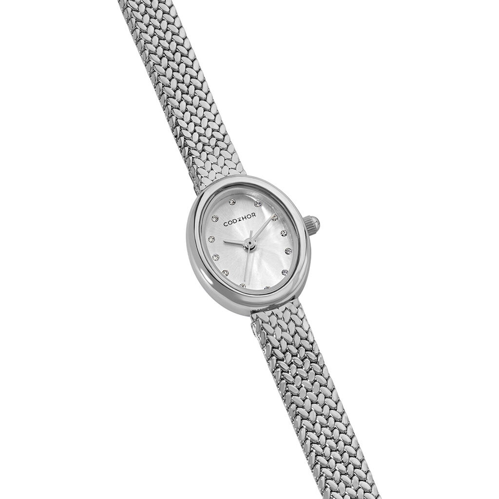 Montre Codhor Lily Argent&eacute; - F&ecirc;te des m&egrave;res Femme | Histoire d&rsquo;Or