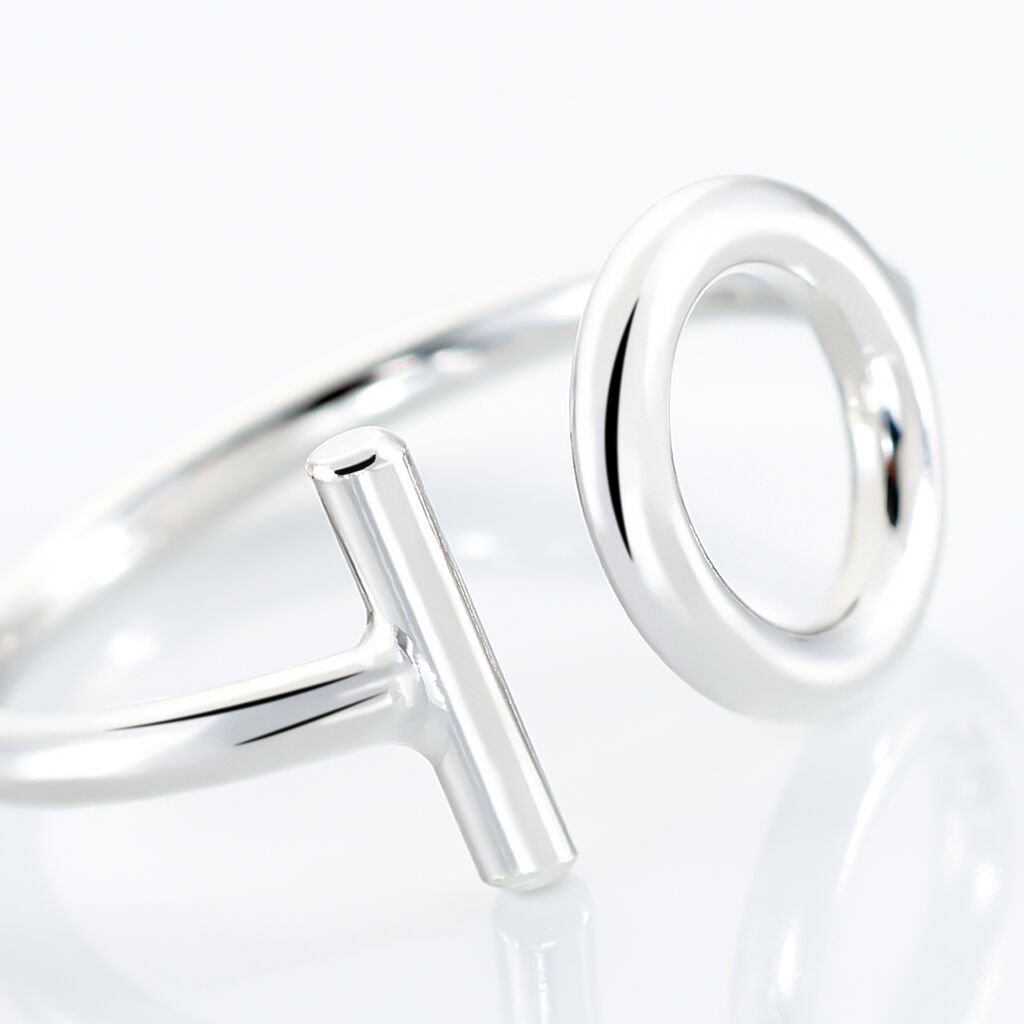 Bague Marie-capucine Argent Blanc - Bagues fantaisie Femme | Histoire d&rsquo;Or