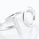 Bague Marie-capucine Argent Blanc - Bagues fantaisie Femme | Histoire d&rsquo;Or