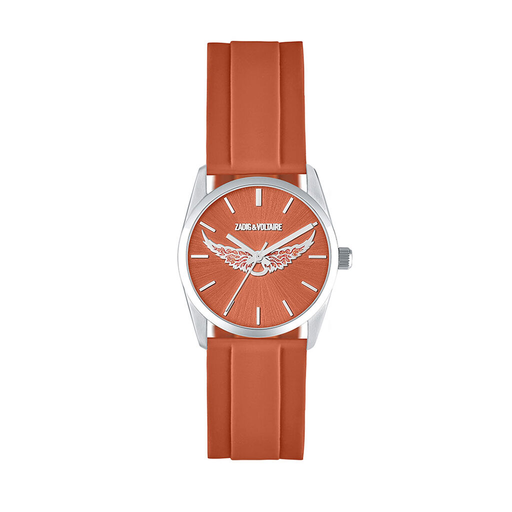 Montre Zadig 33 Orange - Montres Femme | Histoire d&rsquo;Or