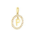 Pendentif Gabe Or Jaune Oxyde De Zirconium - Pendentifs Femme | Histoire d&rsquo;Or