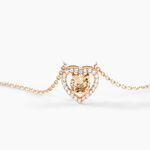 Collier Suzon Argent Rose Oxyde De Zirconium - Colliers fantaisie Femme | Histoire d&rsquo;Or