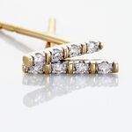 Boucles D'oreilles Puces Or Jaune Puces Judy Diamants - Clous d'oreilles Femme | Histoire d&rsquo;Or