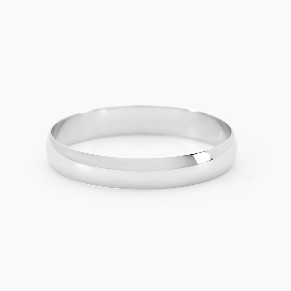 Alliance Meredithe Or Blanc - Alliances Unisex | Histoire d&rsquo;Or