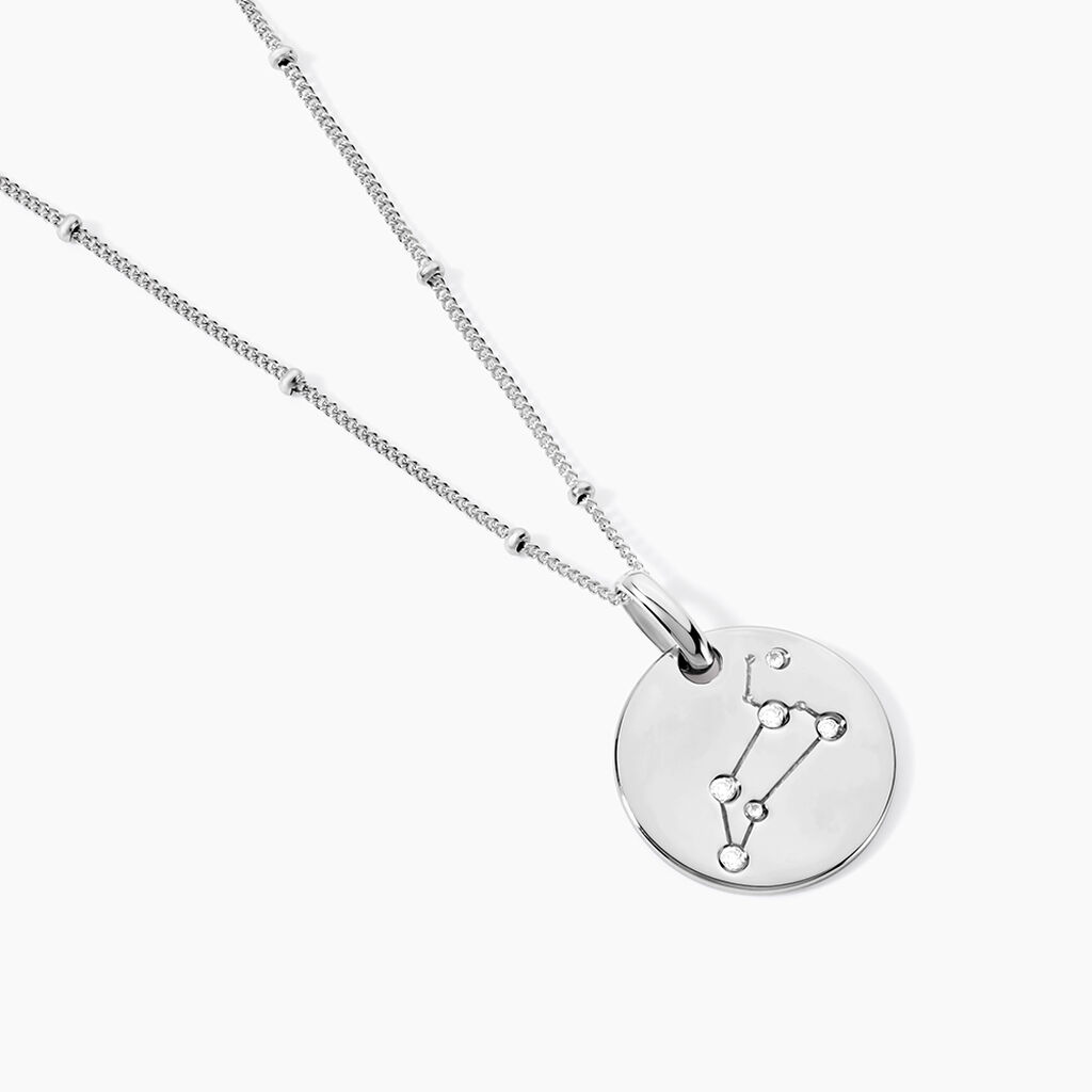 Collier Astr Argent Oxydes De Zirconium - Colliers Zodiaque Femme | Histoire d’Or