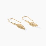 Boucles D'oreilles Pendantes Hanae Plaqu&eacute; Or Jaune - Boucles d'oreilles fantaisie Femme | Histoire d&rsquo;Or