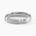 Alliance Alontio Palladium Blanc - Alliances Unisex | Histoire d&rsquo;Or