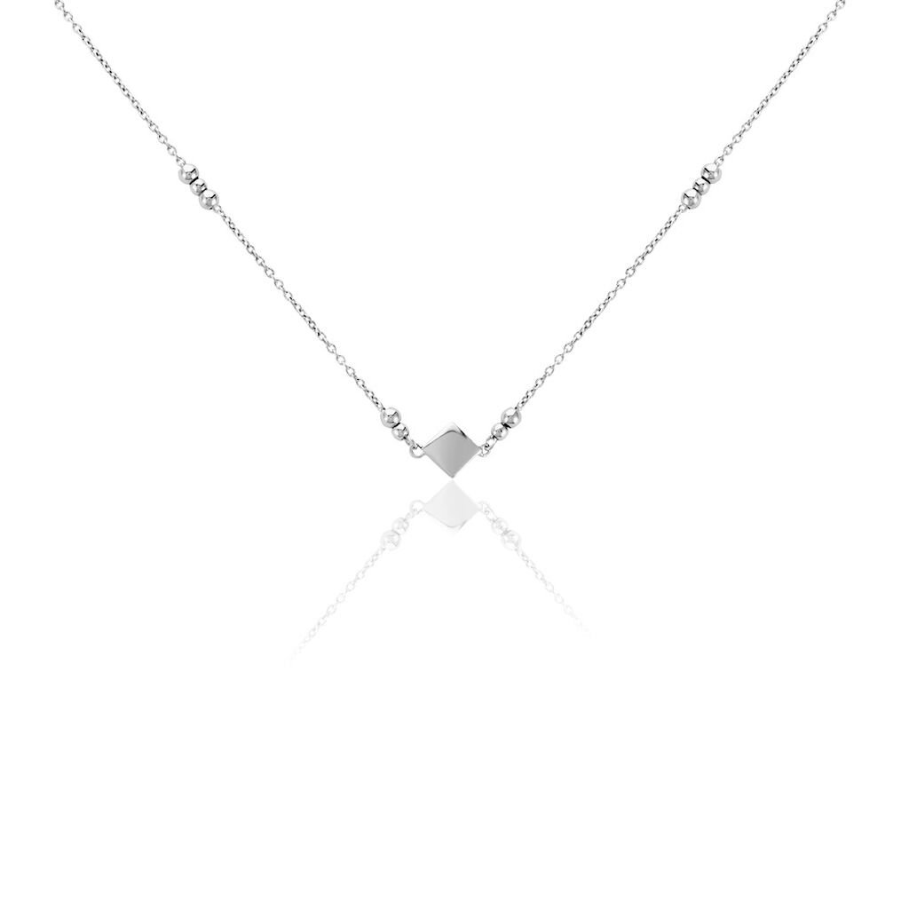 Collier Fancy Argent Blanc - Colliers fantaisie Femme | Histoire d’Or