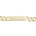 Bracelet Identité Bixente Plaqué Or Jaune - Gourmettes Homme | Histoire d’Or