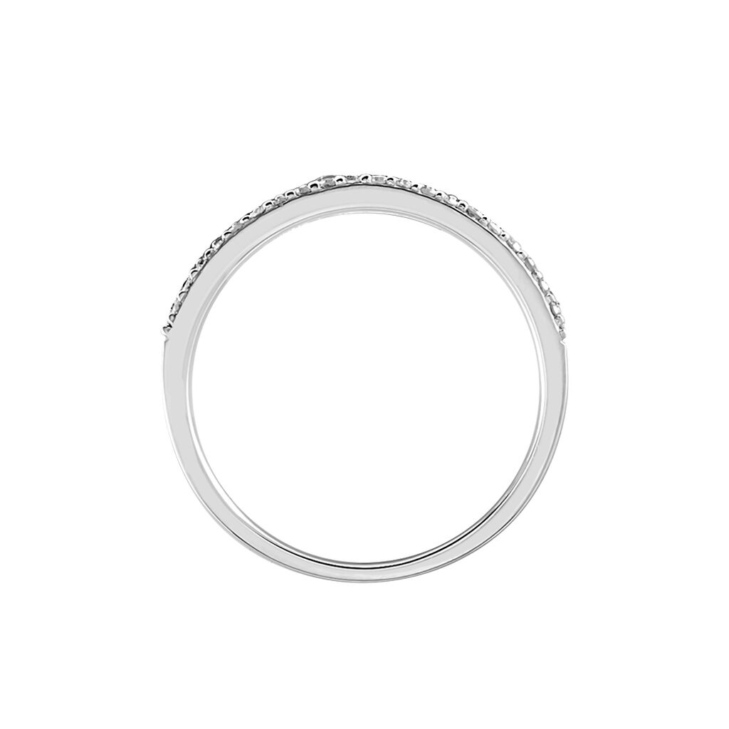 Bague Maissara Or Blanc Diamant - Bagues avec pierre Femme | Histoire d’Or