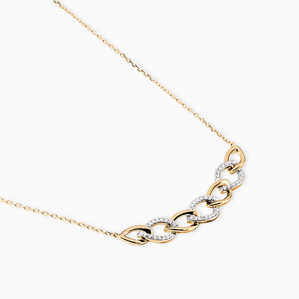 Collier Khatijah Or Jaune Diamant - Colliers Femme | Histoire d&rsquo;Or
