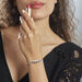 Bracelet Argent Blanc Quintila - Bracelets chaîne Femme | Histoire d’Or