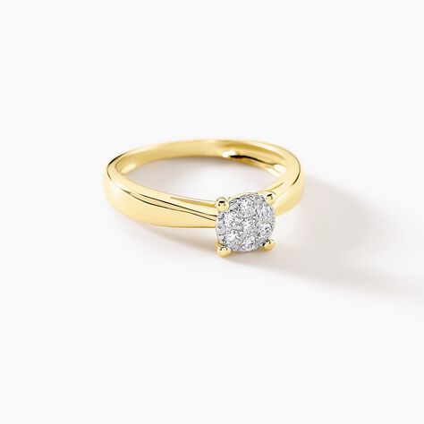 Bague Solitaire Artemis Or Jaune Diamant - Bagues solitaires Femme | Histoire d’Or