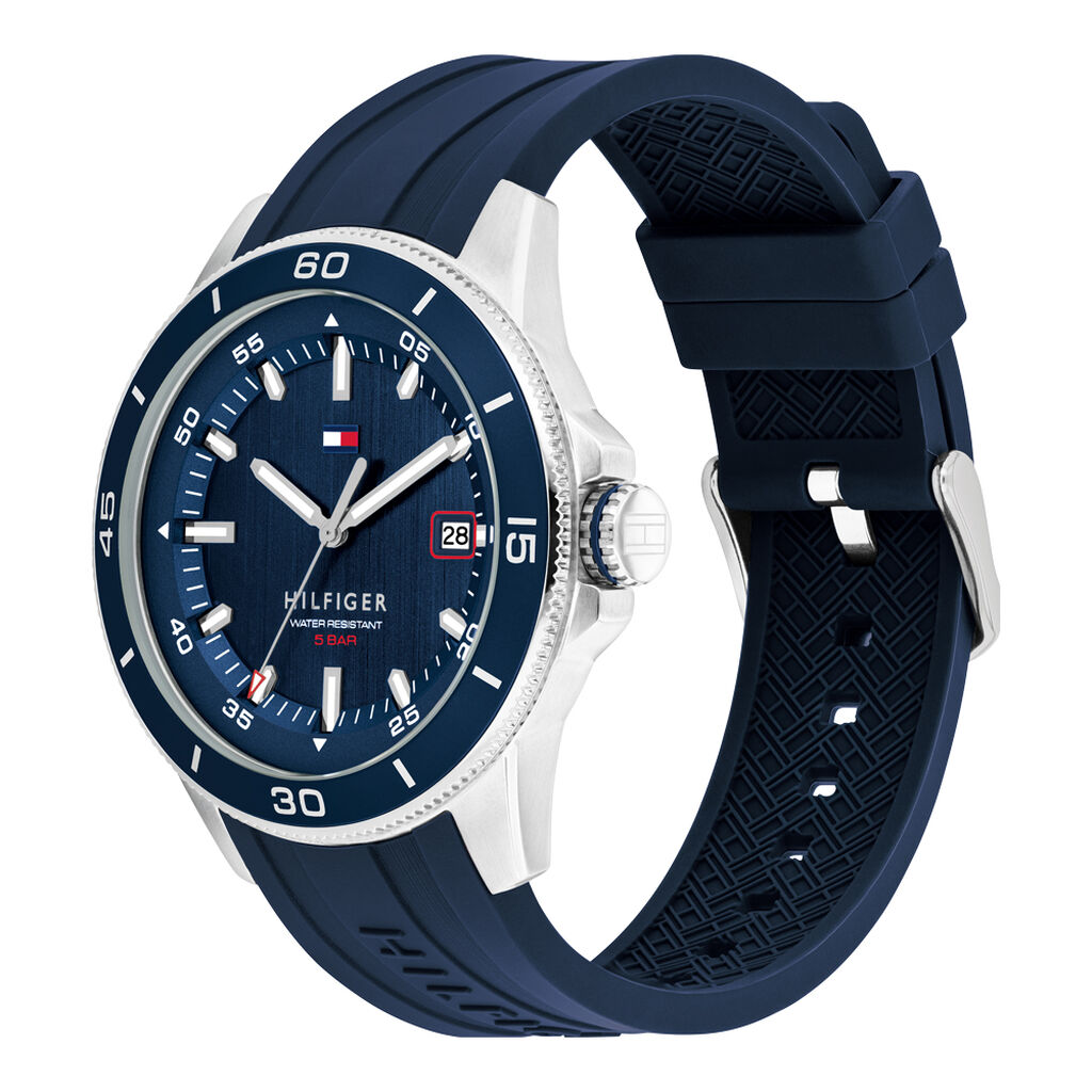 Montre Tommy Hilfiger Remy Bleu - Montres Homme | Histoire d&rsquo;Or