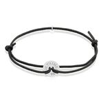 Bracelet Raphael Argent Blanc - Bracelets cordon Homme | Histoire d&rsquo;Or
