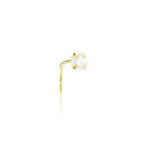 Piercing Fethi Serti Griffe 05 Or Jaune Oxyde - Bijoux Femme | Histoire d&rsquo;Or