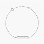 Bracelet Octavia Or Blanc Diamant - Bracelets Femme | Histoire d&rsquo;Or