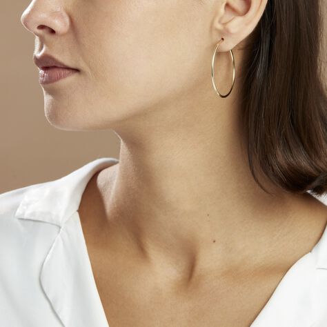 Boucles d'oreilles Couleur Pierre Orange • Histoire d'Or Boucles d'oreilles Couleur Pierre Orange • Histoire d'Or