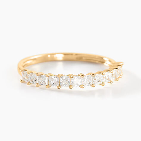Bague Jahzeel Or Jaune Oxyde De Zirconium - Bagues avec pierre Femme | Histoire d’Or