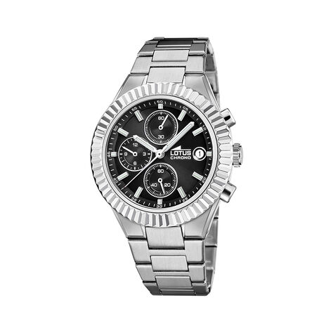 Montre Lotus Freedom Chrono Noir - Montres chronographes Homme | Histoire d&rsquo;Or