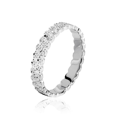 Alliance Effet Dentelle Or Blanc - Alliances Unisex | Histoire d&rsquo;Or