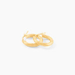 Cr&eacute;oles Anantha Or Jaune - Boucles d'oreilles cr&eacute;oles Femme | Histoire d&rsquo;Or